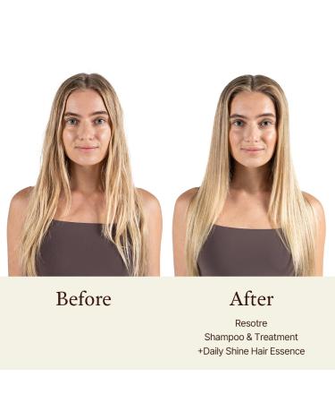 Restore Shampoo 300ml - 100% Vegan Paraben-Free Sulfate-Free & Silicon-Free | Renew & Revitalize Your Hair - Buy Online on GoSupps.com