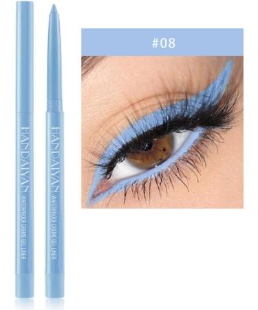 Colourful Eyeliners Matte Eyeliner Pencil Long Lasting Waterproof Makeup Cosmetics 12PCS eyeliner - Buy Online on GoSupps.com