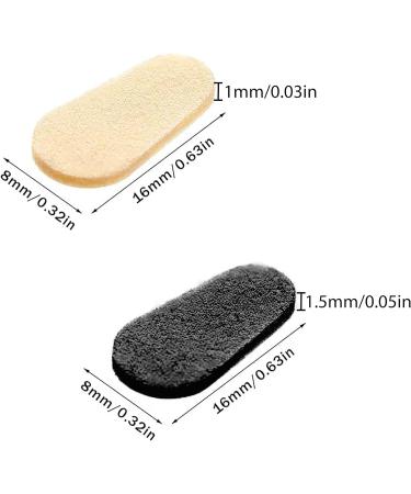 8 Pairs Glasses Nose Pads Water Drop Shape Adhesive Anti Slip Nose Pads Relieve Pressure Soft Foam Nose Pads for Eyeglasses and Sunglasses - Buy Online on GoSupps.com