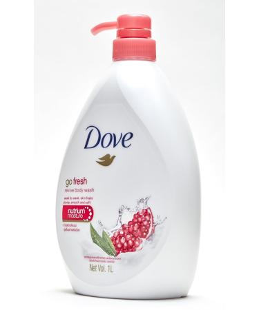 Dove Go Fresh Revive Body Wash 33.8oz Pomegranate & Lemon Verbena Scent - International Version - Buy Online on GoSupps.com
