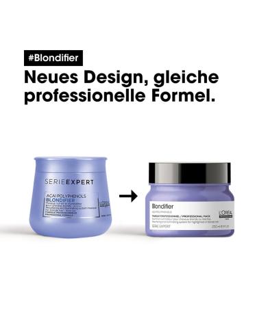 L'Or al Professionnel Blondifier Mask | Nourishing Hair Mask for Blonde & Bleached Hair with A a Extract | Series Expert - Buy Online on GoSupps.com