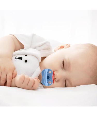 Juzinqu Baby Pacifier Clip Set | Silicone Schnuller Holder for Easy Travel & Cleaning | Perfect for Boys & Girls - Buy Online on GoSupps.com