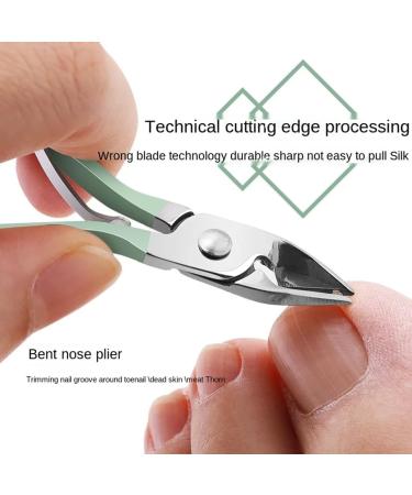 GNHG 16-Piece Fingernail Care Set Fingernail Set Manicure Set Nail Set Travel Manicure Set for Men and Women Green - Buy Online on GoSupps.com