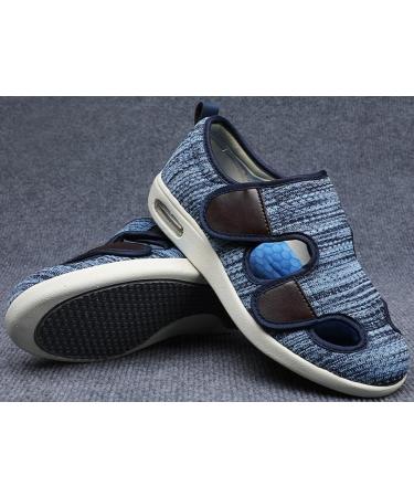 ACE SHOCK Women's Wide Width Diabetic Summer Walking Shoes - Blue - Size 8 Wide - Buy Online on GoSupps.com