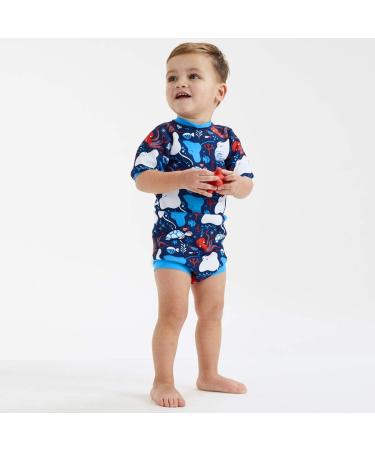 Splash About Happy Nappy Wetsuit & Reusable Swim Nappy - Under the Sea, 0-4 months - Buy Online on GoSupps.com