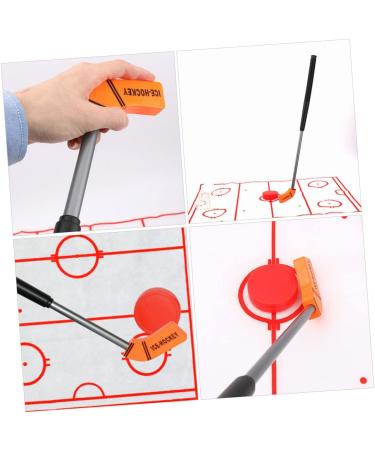 Milist Mini Hockey Toys Set - Decompression Pucks Bats & Play Parts | Perfect for Ice Hockey Fun | Durable Plastic Design - Buy Online on GoSupps.com