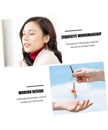 30 Pcs Lollipop Pendant Jewlery Lollipop Shape Keychain Pendants Lollipop Keychain Pendants Earrings 1.5X1.5X4.5CM Red - Buy Online on GoSupps.com