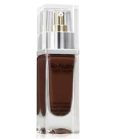 Estee Lauder Re-Nutriv Ultra Radiance Liquid Makeup Foundation SPF 20 - 8N1 Espresso  1 fl. oz. New Version