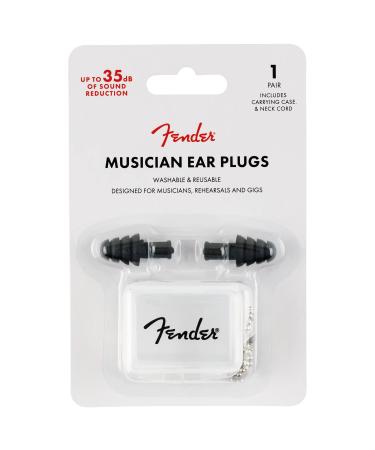 Fender Musician Series Ear Plugs, Black