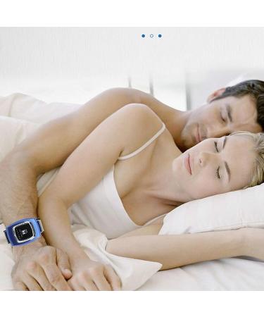 Snore Watch Wristband - Adjustable Anti Snoring Device for Adults - Blue - Buy Online on GoSupps.com