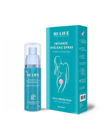 Hi Life Intimate Spray for Women | Enriched with Zinc Gluconate (2 fl oz/60 ml)