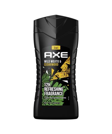 Axe shower gel Wild Mojito & Cedarwood for long -lasting freshness and fragrance after the shower dermatologically tested 250 ml 1 piece 250 ml (1 Pack) - Buy Online on GoSupps.com