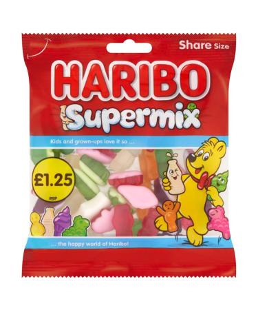 HARIBO Supermix 140g (Pack of 12)