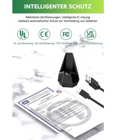 Buy Bouge Charging Station for Manscaped Lawn Mower 4.0 - Wireless USB-C Charger for Electric Trimmer - Buy Online on GoSupps.com