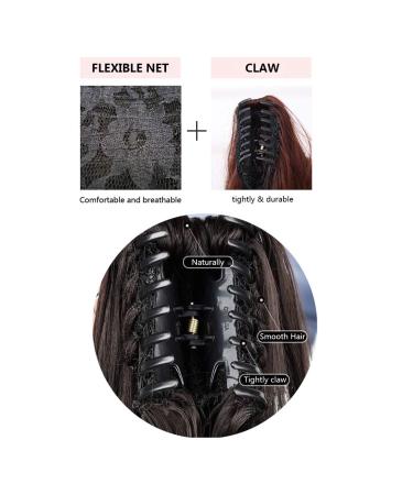 Qunlinta 18 Synthetic Ponytail Extension Ash Blonde Mix Light Bleach Blonde - Buy Online on GoSupps.com