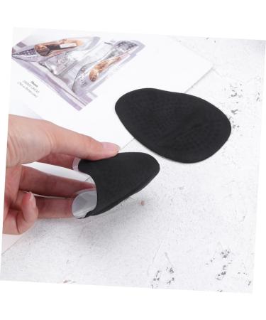 Mobestech Forefoot Gel Insoles - 2 Pair Shoe Riser Cushion Pads for High Heels | Sweat Absorbing Black Gel Shoe Inserts - Buy Online on GoSupps.com
