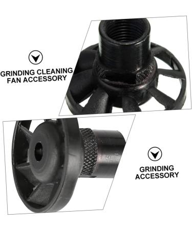 Ipetboom 6 Pcs Electric Grinding Chuck Electric Blower Electric Rotary Fan Thread Grinding Dust Cleaning Tool 3x3cmx3pcs Blackx3pcs - Buy Online on GoSupps.com