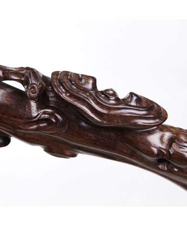 Rosewood Sculpture Crutch Old Man Walking Stick Walker Elderly Cane Wooden Cane Walking Stick for Men and Women Ideal for Men or Women with Active Outdoor decorate Selfless dedication - Buy Online on GoSupps.com