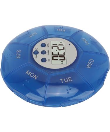Smart Medicine Box with Recording 7-Day Reminders for Elderly & Blind - International Shipping Available - Buy Online on GoSupps.com