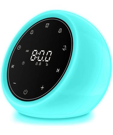 2022 New Version White Noise Machine with 2 Alarm Clock, 20 Soothing Sounds, 7 Color Night Light - Touch Control Sound Machine for Adults & Babies | Adjustable Volume, 5 Timer, Memory Function - Buy Online on GoSupps.com