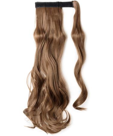 Wrap Around Ponytail Hair Extension | Long Straight Curly Clip-in Hairpiece for Women | Brown Black Blonde | 17 Inch - Buy Online on GoSupps.com