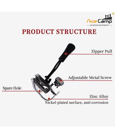 Acecamp Zipper Repair Kit - Easy DIY FixnZip Replacement Tool for Metal and Plastic Zippers - Buy Online on GoSupps.com
