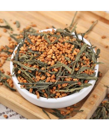 100% Genmaicha Tea 170g/5.99oz Genmaicha green tea with Matcha roasted brown rice tea Low caffeine Green Tea Loose Leaf - Buy Online on GoSupps.com