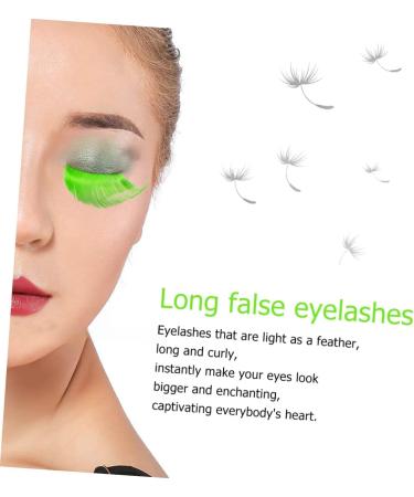 Didiseaon 10 Pairs Halloween Extra Long False Eyelashes Halloween False Eyelashes Halloween Party Favor 3d Eyelashes Colored Mascara Fake Eyelash Dance Costume Chemical Fiber Cosplay Girl - Buy Online on GoSupps.com