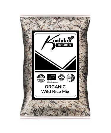 Koalakoi ORGANIC Wild Rice Mix (1.8kg-5kg) | super nutritious harmonious blend of colours and textures | wildy black wild rice fragant camargue red rice and classic brown rice long grain (1.8kg)