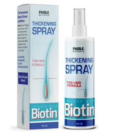 Biotin Hair Thickening Spray for Hair Growth Spray NATURAL Hair Thickener for Fine Hair Volume Spray for Fine Hair Volumizer for Hair Spray Color Safe - Get Thicker Hair in Seconds 4