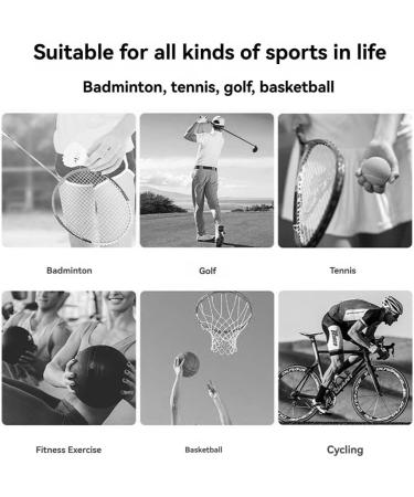 Remingtape Adjustable Elbow Bandage Tennis Elbow Bandage Breathable Arm Support Bandage Nonslip Elbow Protection for Gym Sports L - Buy Online on GoSupps.com