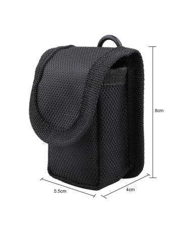Potruwe Portable Carrier Bag for Fingertips Pulse Oximeter - Durable Organizer Shell 8.5x6.5x4 cm Black - Ideal for Oxygen Sensors - Buy Online on GoSupps.com