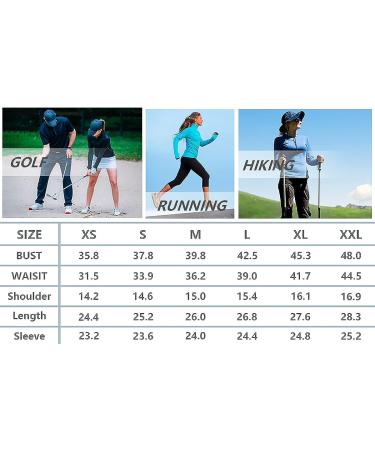 Long Sleeve Women's Golf Polo Shirt - Stand Up Collar, Thermal Fleece, Large Yellow - Buy Online on GoSupps.com