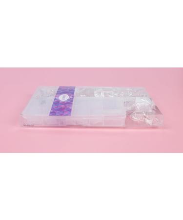 120-Piece Nail Shapes Set for Polygel Nails - Dual-Ended Brush Nail Tips & Files - International Shipping Available - Buy Online on GoSupps.com