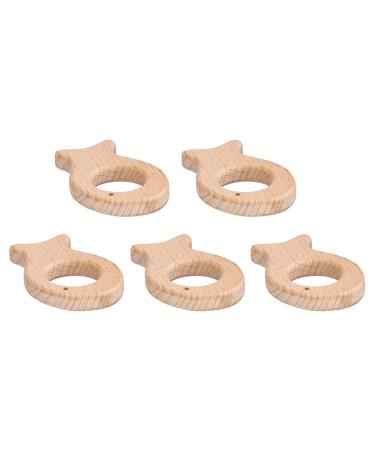 5pcs Baby Teethers - Pain Relief Teething Toys & DIY Jewelry Necklace Accessories for Infants - Buy Online on GoSupps.com