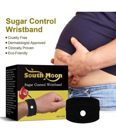 YXRRVING Sugar Bracelet | Blood Sugar Management Body Band | Regulate Levels | Health Care Wristband in Black - Buy Online on GoSupps.com