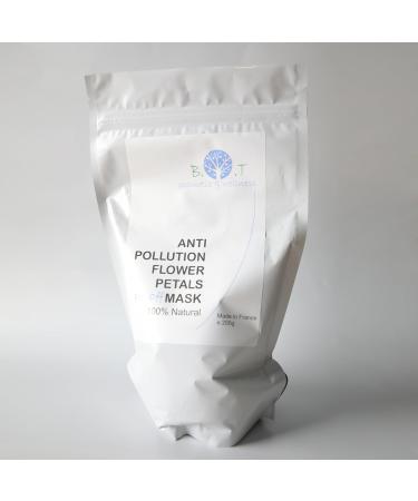 ANTI POLLUTION TRANSLUCENT ALGINATE FACIAL PEEL-OFF MASK - DEEP PORE CLEANSING AIR POLLUTION IMPURITIES TOXINS 10 TREATMENTS 200g/0.44lbs/7.05oz (FLOWER PETALS) - Buy Online on GoSupps.com