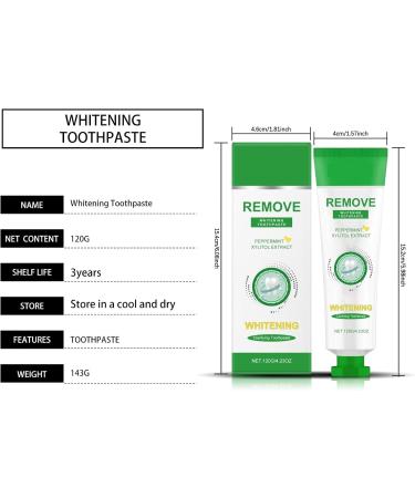 Bright White Toothpaste Cleans Tooth Surfaces Reduces Plaque Buildup Keeps Breath Fresh Maintains Bright White Teeth and Gently Nourishes Gums.(3pcs) - Buy Online on GoSupps.com