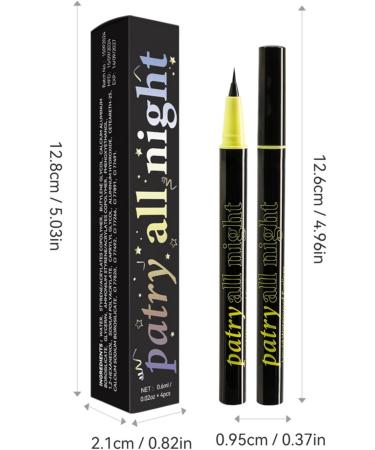 Waterproof smudge-proof eyeliner waterproof liquid eyeliner set of 4 precision-tipped liquid eyeliner pencils - eye makeup cosmetic smudge-proof eyeliner - Buy Online on GoSupps.com