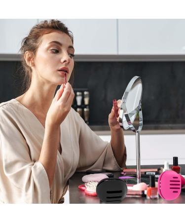 Fauxomor Make-Up Sponge Holder (2-Pack) | Breathable Silicone Beauty Blender Travel Bag | Sustainable Portable Cosmetics Tool | Fits All Sizes | Black + Pink - Buy Online on GoSupps.com