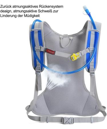 Free Knight 6L Waterproof Bicycle Backpack | Helmet Organizer & Hydration Pack for Cycling Hiking & Walking - Green - Buy Online on GoSupps.com