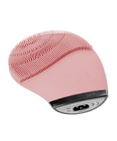 Concept SK9002 Silicone Facial Cleaning Brush | USB Rechargeable Sonic Skin Care Device for All Skin Types | Pink Hygienic Face Massager - Buy Online on GoSupps.com