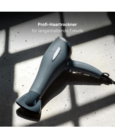 Professional Care hairdryer with 3 settings hanging eye hairdryer with Cool Shot and shaping nozzle 2 blowing settings with 2200 W incl 2 spare filters PCHT 3045 gray White - Buy Online on GoSupps.com
