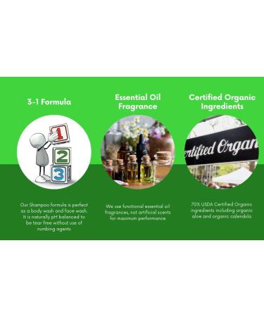 Nature's Baby Organics Coconut Pineapple Shampoo & Body Wash 8 oz - Natural Baby Care - Buy Online on GoSupps.com