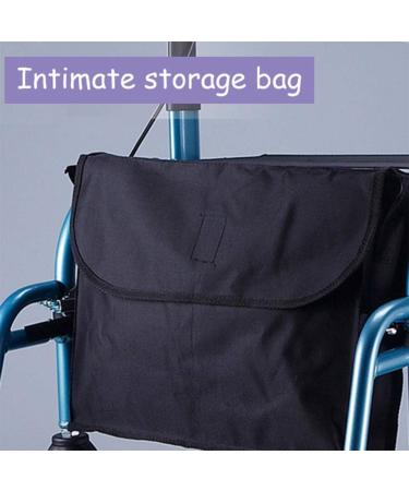 Walking Frame Folding Pulley with Seat Splash-Proof Reinforcement Base Design Lockable Brake Old Man Shopping Cart - Buy Online on GoSupps.com