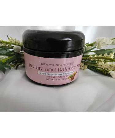 Mango Ginger Body Scrub-by The Beauty and Balance Spot 8 OZ