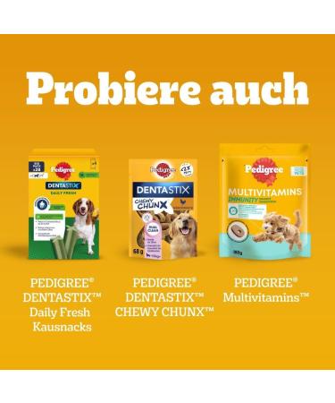 Buy Pedigree Dog Snacks Dentastix for Medium Dogs (10-25kg) - 28 Sticks 720g - Healthy Dental Treats for Your Pet - Buy Online on GoSupps.com