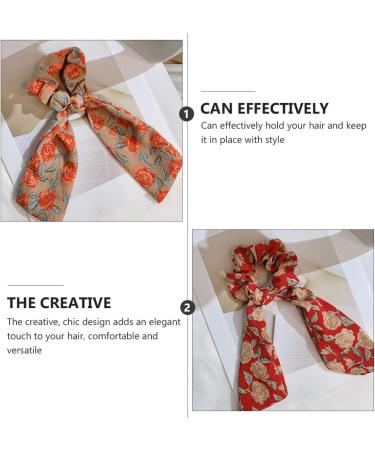 LALAFINA Satin Hair Scrunchie Rope Accessories Ties Scarf Scarf Set Scrunchies Hair Rings - Buy Online on GoSupps.com