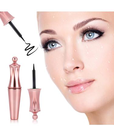 Feadem Magnetic Eyeliner Magnetic Eyelashes with Eyeline Magnetic Eyeliner Kit 3D Reusable Eyelashes with Tweezers Waterproof Long Lasting Eyeliner Magnetic Eyeliner and Lashes Pack - Buy Online on GoSupps.com