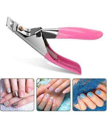 PSGS 1PC Professional Nail Art Clipper Scissor UV Gel Stainless Cuticle Nipper Cutter Manicure One Word Clippers Manicure Tool (Color : Random Color) - Buy Online on GoSupps.com